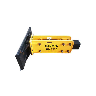 Hydraulic rock breaker and hydraulic hammer for skid-steer loader