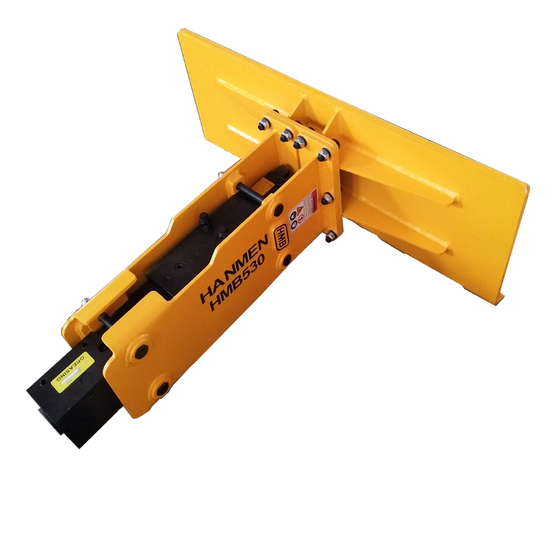 skid steer loader hydraulic hammer with 75mm