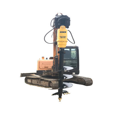 Hydraulic earth auger, excavator spare parts auger drill, auger drilling machine for planting trees