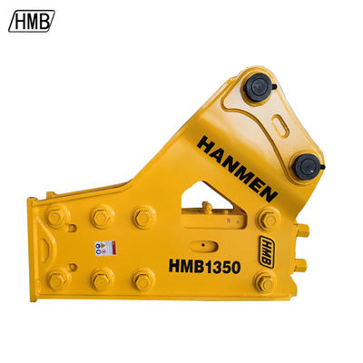 ce approved hydraulic breaker hammer side type  hydraulic breaker with 135mm chisel