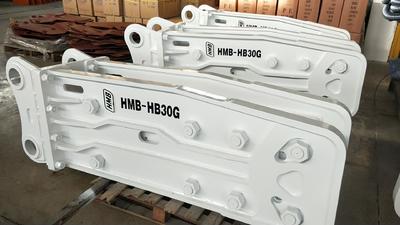 Korean technology HB30G open top type hydraulic rock breaker hammer for excavator manufacture