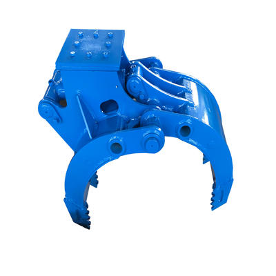 Stone Excavator Rotating Grapple / Hydraulic Grapples Construction Machinery Parts