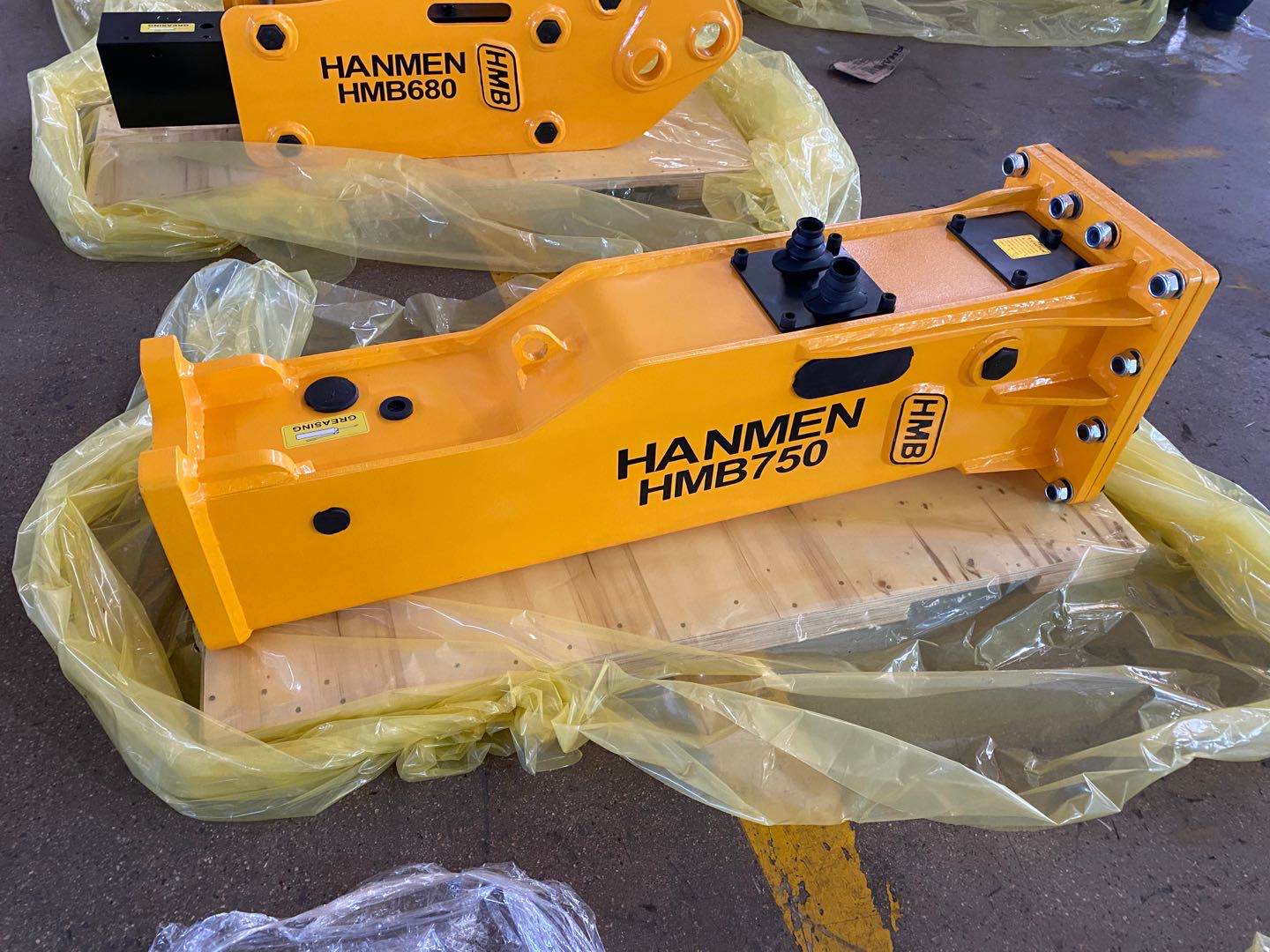 HMB750 SB43 Excavator used hydraulic breaker hammer 6-9T