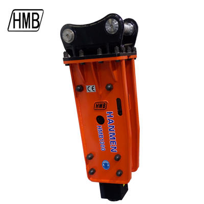 HMB1000  box type  hydraulic breaker hammer with 100mm chisel