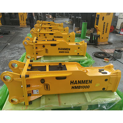 CE approved high quality factory supplied soosan sb50 hydraulic rock breaker excavator