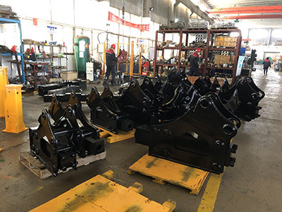 HMB side type hydraulic hammer for excavator