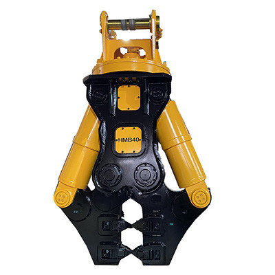 Excavator Attachments Manufacturer Provide Hydraulic Scrap Shear show video